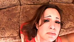 Amber Rayne Licks Cock In Doggystyle