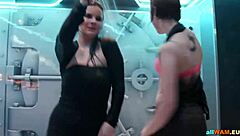 The hottest European girls are dancing in front of the camera