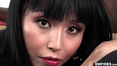 Marica Hase Gets Deepthroat And Anal Fucking On Her Back