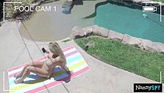 Nanny Drains Boss Cock Cum Bucket