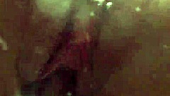 The guy had passionate sex with his girlfriend in the pool