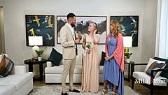 Prepare the bride for the wedding walk milf5