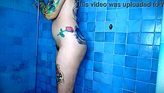 I inserted a plug and took a shave in the shower