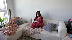 A sexy goth girl practiced oral on her friend