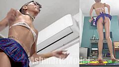 Dance, spin, and shake with no bra and no panties on