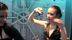 Hot Euro Babes Show Dance Moves