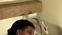 Rough missionary hotel blowjob sex