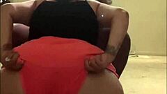 Thick Ass Latina Milf Sucking Big Black Cock From Back View In Reality