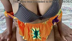 Bhabhi's desperate for rough sex with her hubby
