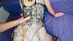 couple fucks with monster cock, assfucking in close up