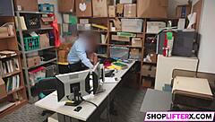 She will pay either way for the burglar cock