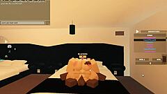 what happens in this roblox porn blacked anal scene?