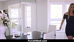 Unfaithful MILF Rachel Cavalli punished and dominated
