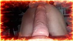 A gluttonous girl was penetrated by a wild monster