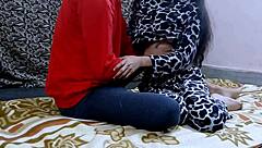 Old aunty with big ass got banged by young boy in hindi