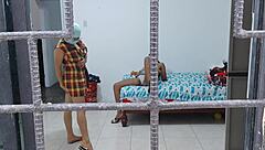 Horny Housewives Touch Each Other's Butts And Tits!