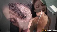 Petite Teen POV Blowjob And Handjob Hardcore