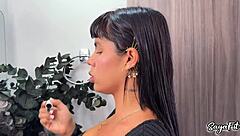 Sayafit Seduces Her Boyfriend With A Butt Plug In Her Big Ass And Lots Of Hot Squirting