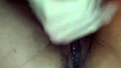 My wife's new lover slaps her, cum on face