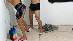 i fucked my stepmother while she visited me in the gym