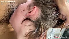 She loves BBC and she is good at deep throat