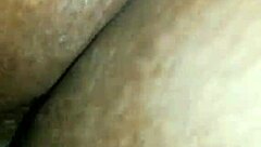 Slut takes big black cock anal creampie calmly