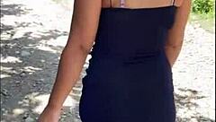 I offer money to this venezuelan girl so she lets me fuck her in public, it's so exciting!