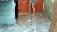 Domestic worker got intimate in a steamy encounter