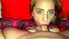 Beautiful woman with a great appetite for dick and sperm, loves sloppy facefuck