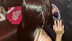 I adore the glory hole in this swing orgy with beautiful latinas