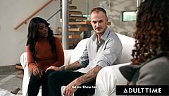 liv teaches shy wife ana foxxx submission through threesome with hubby