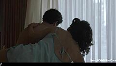 Babe Claudia Ferri fucked by her stepson in a steamy scene