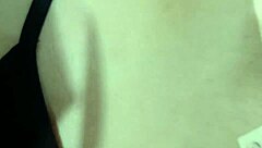 a girl pegs a guy in this intense scene