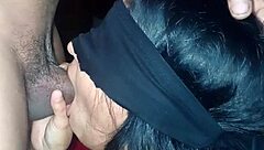 Enjoying Deep Throat Record With Penis In Mouth