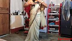 Madam Enjoys Rough Doggystyle And Anal With Husband In Saree At Home
