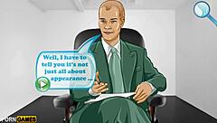 Big tits wannabe model plays with big black cock!