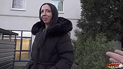 Cute German fucked by massive dick for first time