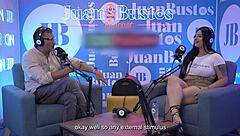 Natural big tits milf antonella jones fucks bbc in podcast interview