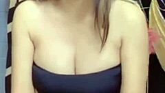 Teen with big tits teases you with her sexy body and inviting pussy