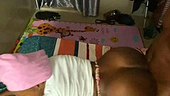 Riding him in a crazy manner