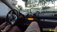 Hey, check out this roadside babe getting a blowjob from the mechanic 😏