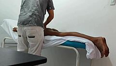 The doctor offers special, sensual massage to patients