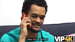 Pregnant horny wife fucks in front of husband