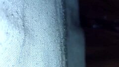 Woman uses sextoy for creampie orgasm masturbation