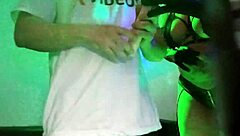 Horny for monster cock, I got interracial anal and creampie at gloryhole