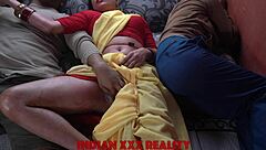 Desi stepmom seduced by younger guy and got fucked in steamy Hindi action
