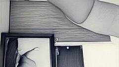 Frank Gutierrez Fingers Fat BBW Wife Moxxa Jesse