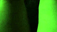 gretala flashing her pregnant wife in the dark alley