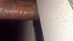 Gloryhole sex with a guy who has a thick cock