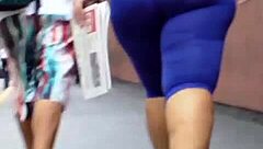 venezolana culona bbw escondida en voyeur